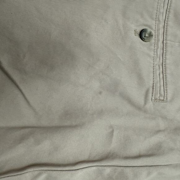 Johnnie O Neal Stretch Cotton Twill Chino Khaki Shorts Men's Size 36 Casual - Picture 6 of 10